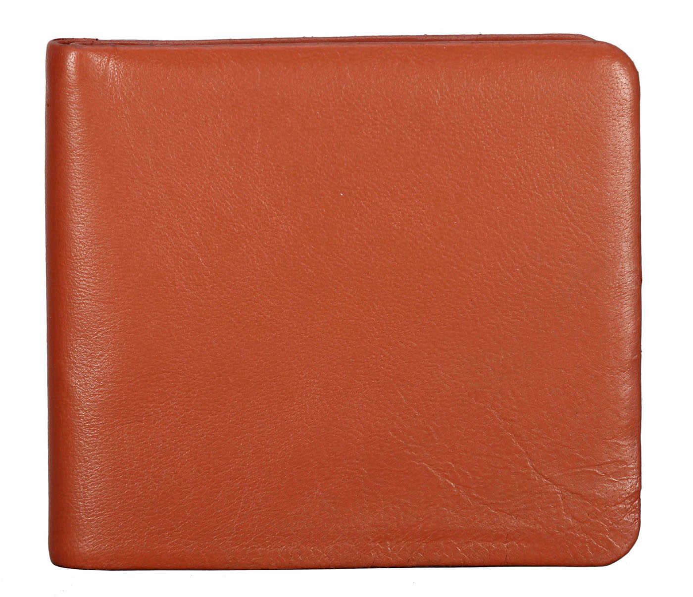 VW18-Diego-Men's bifold sleek wallet in Genuine Leather - Tan