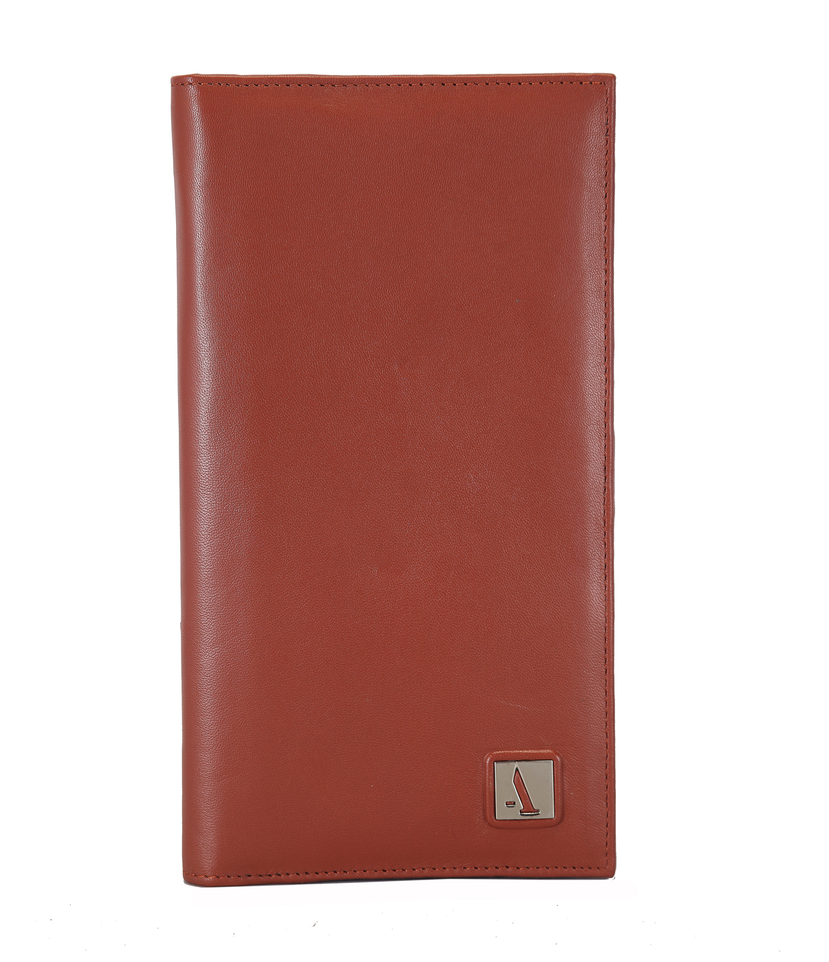Wallet-Novio-Travel Document Wallet In Soft Genuine Leather - Tan