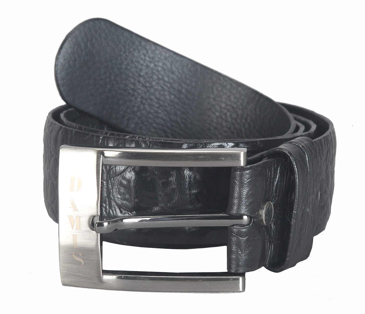 BL164--Men's Formal wear belt in Genuine Leather - Black