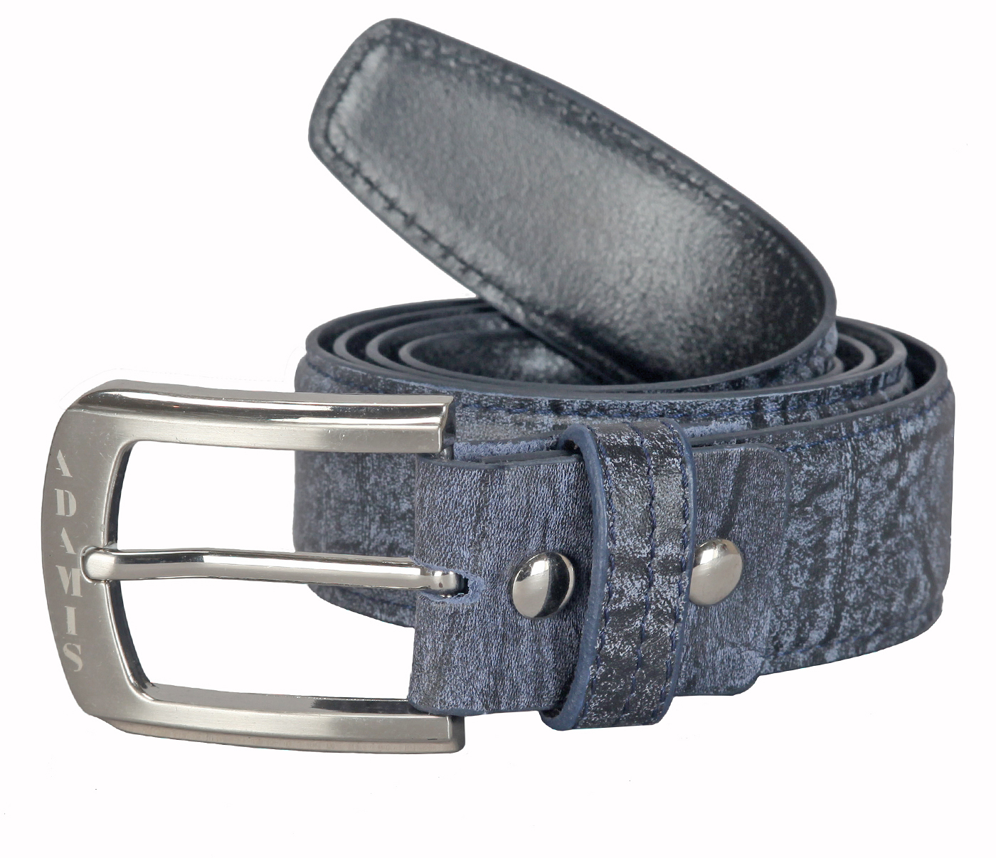 BL167--Men's stylish Casual wear belt in Genuine Leather - Black