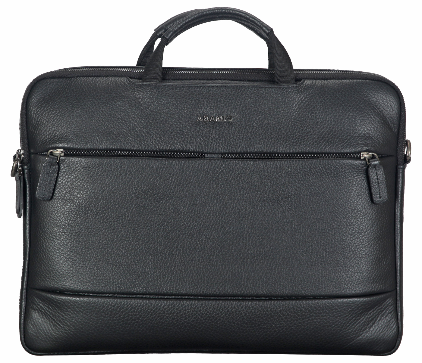 Javier Leather Portfolio / Laptop Bag(Black)F61