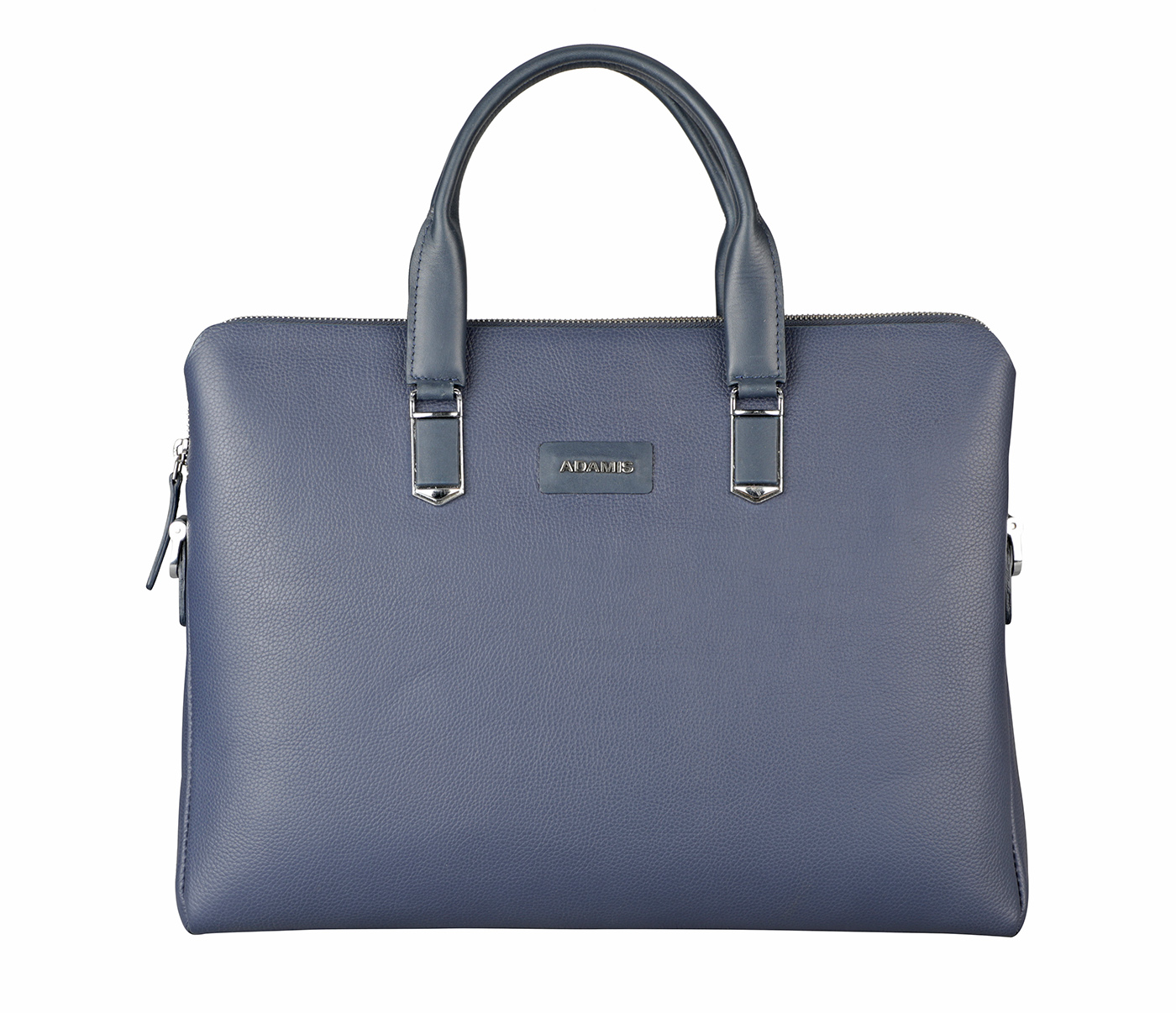 F64-Austin Laptop, Portfolio Office Executive Bag In Genuine- - Blue
