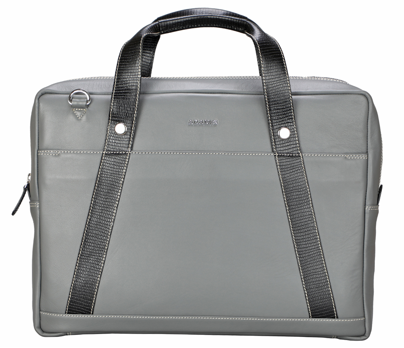 Buy Adamis blk Colour Pure Leather Portfolio / Laptop Bags (F80) Online
