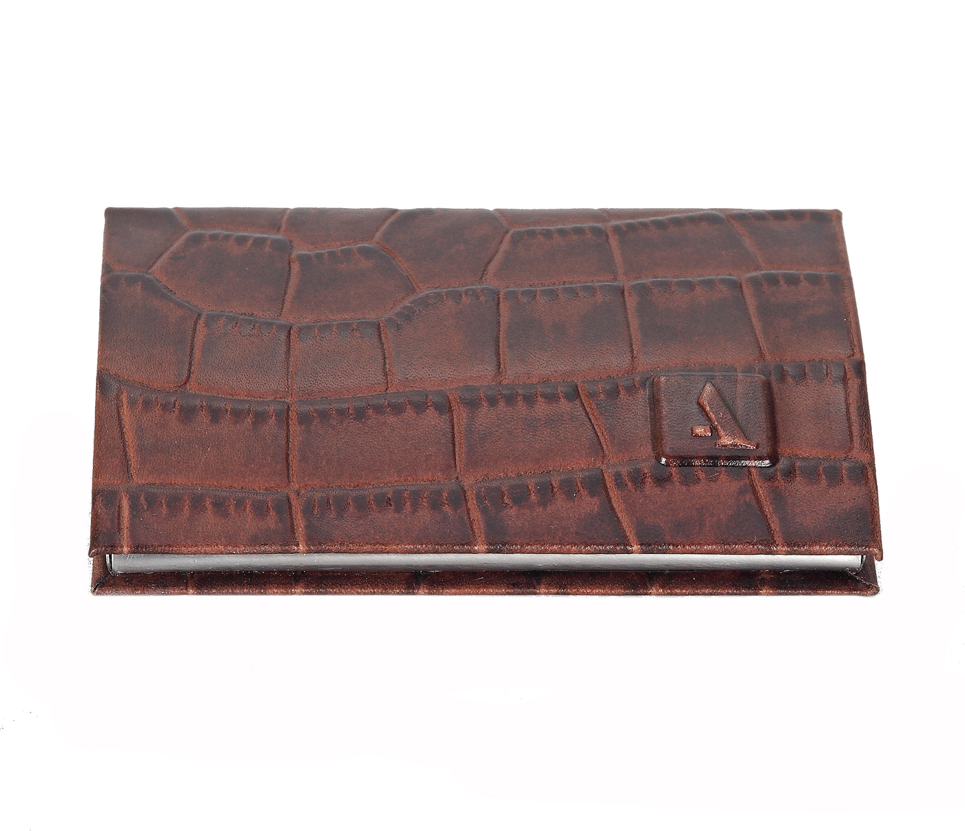  Leather Card Case(Brown.)W170
