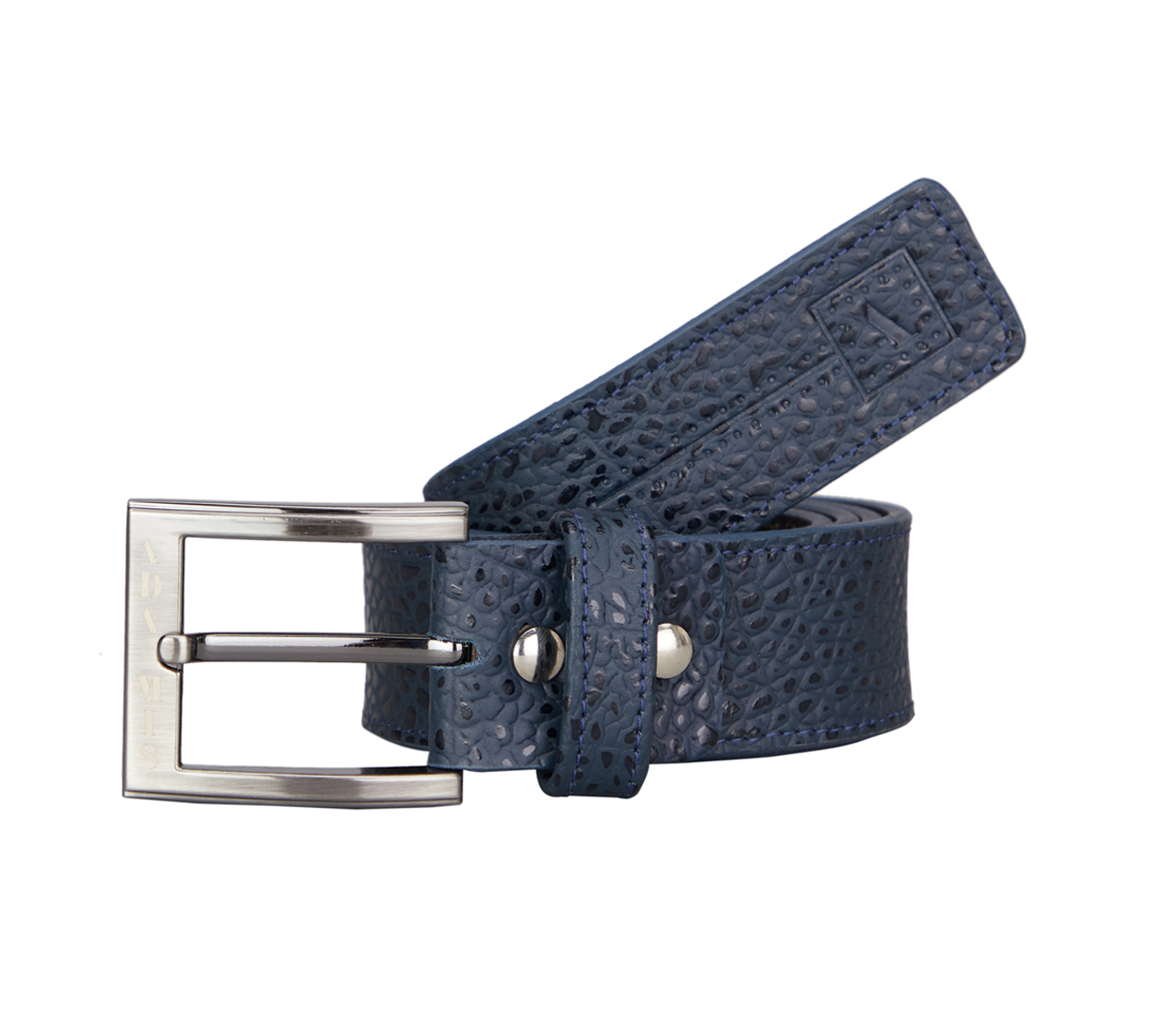 Buy Adamis Blue Colour Pure Leather Belt (BL179) Online