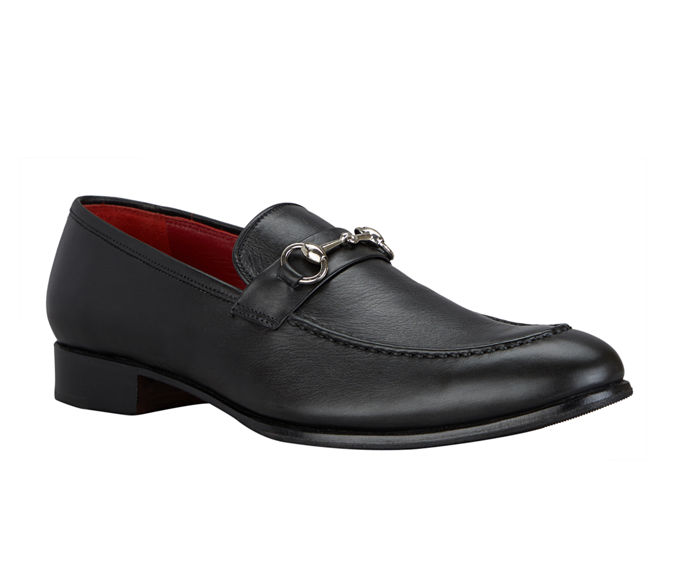 PF36-Adamis Pure Leather Footwear For Men- - Black