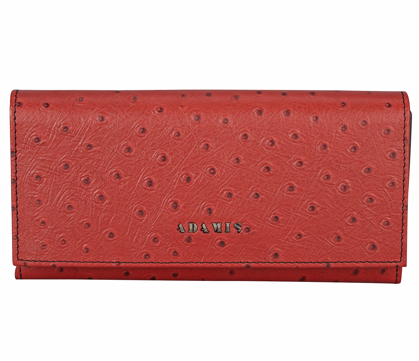 W361-Imala Womens wallet in Genuine Leather- - Red