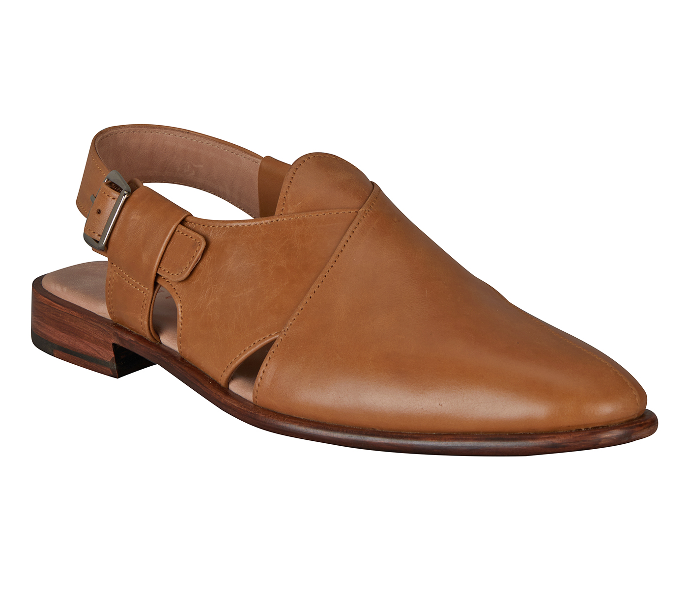 PF53-Adamis Pure Leather Footwear For Men- - Tan