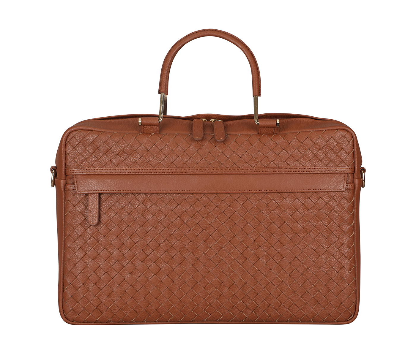 Esteban Laptop Office Bag Leather Portfolio / Laptop Bag(Tan)LC50