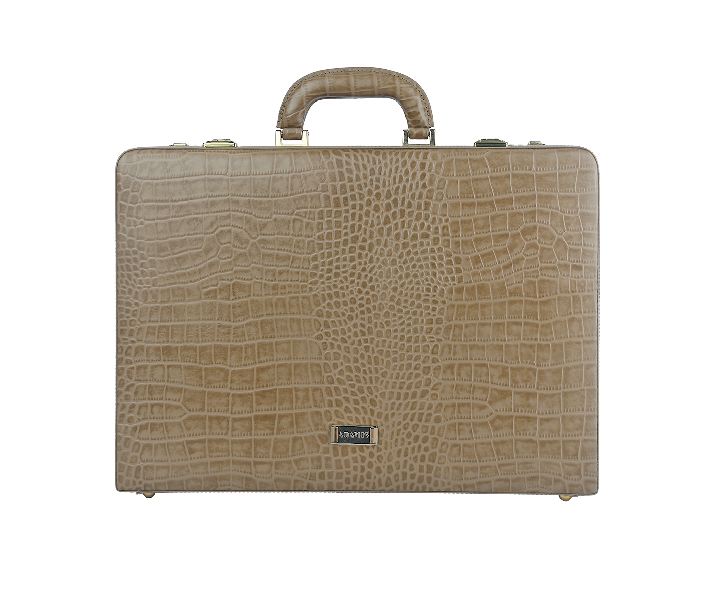 Aldo Briefcase Leather Briefcase / Attache's(Beige)BC16
