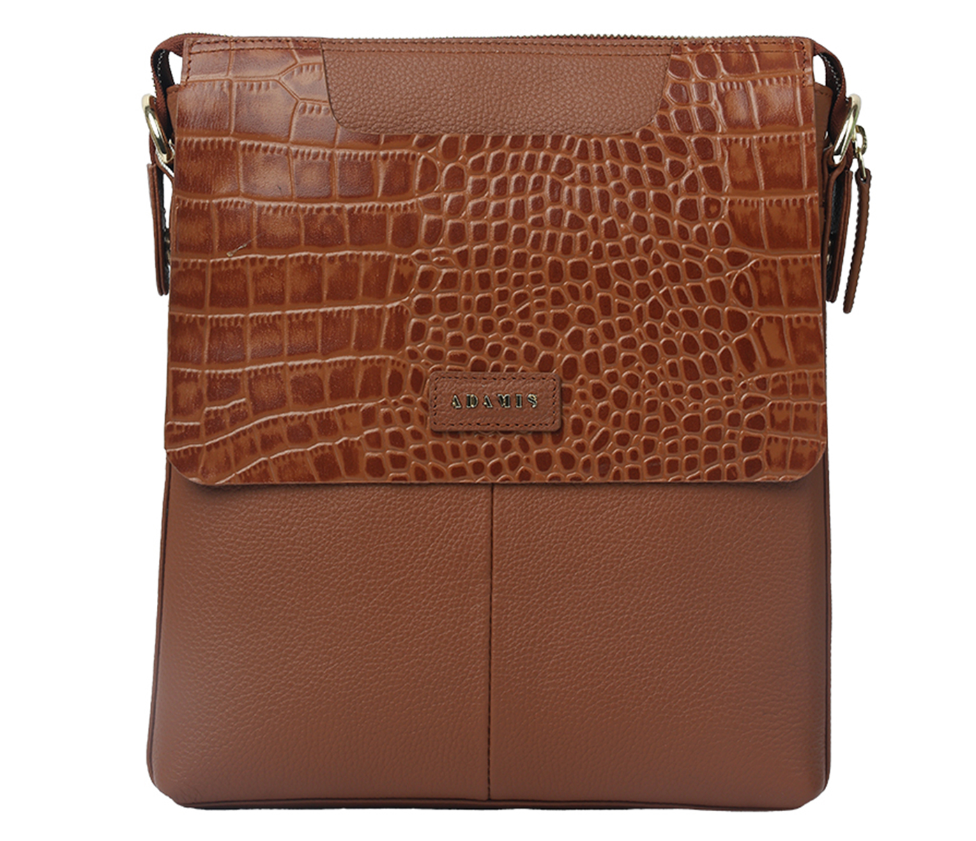 Sancho Cross Body Bag Leather Bag(Tan)P40