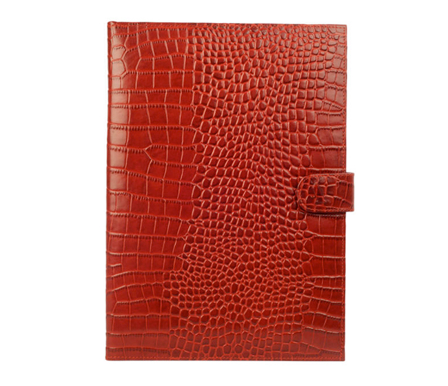 Vasco Leather Laptop Sleeve / Folder(Red)F24