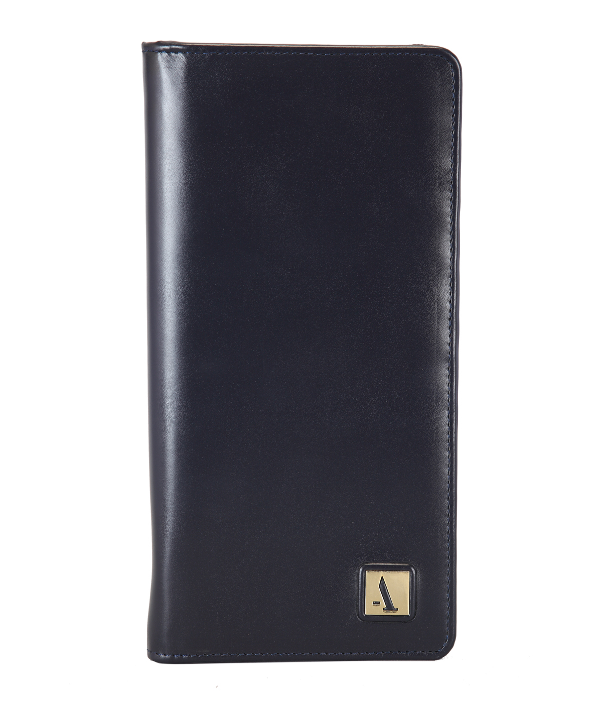 Wallet-Pablo-Travel Document Wallet In Genuine Leather - Black
