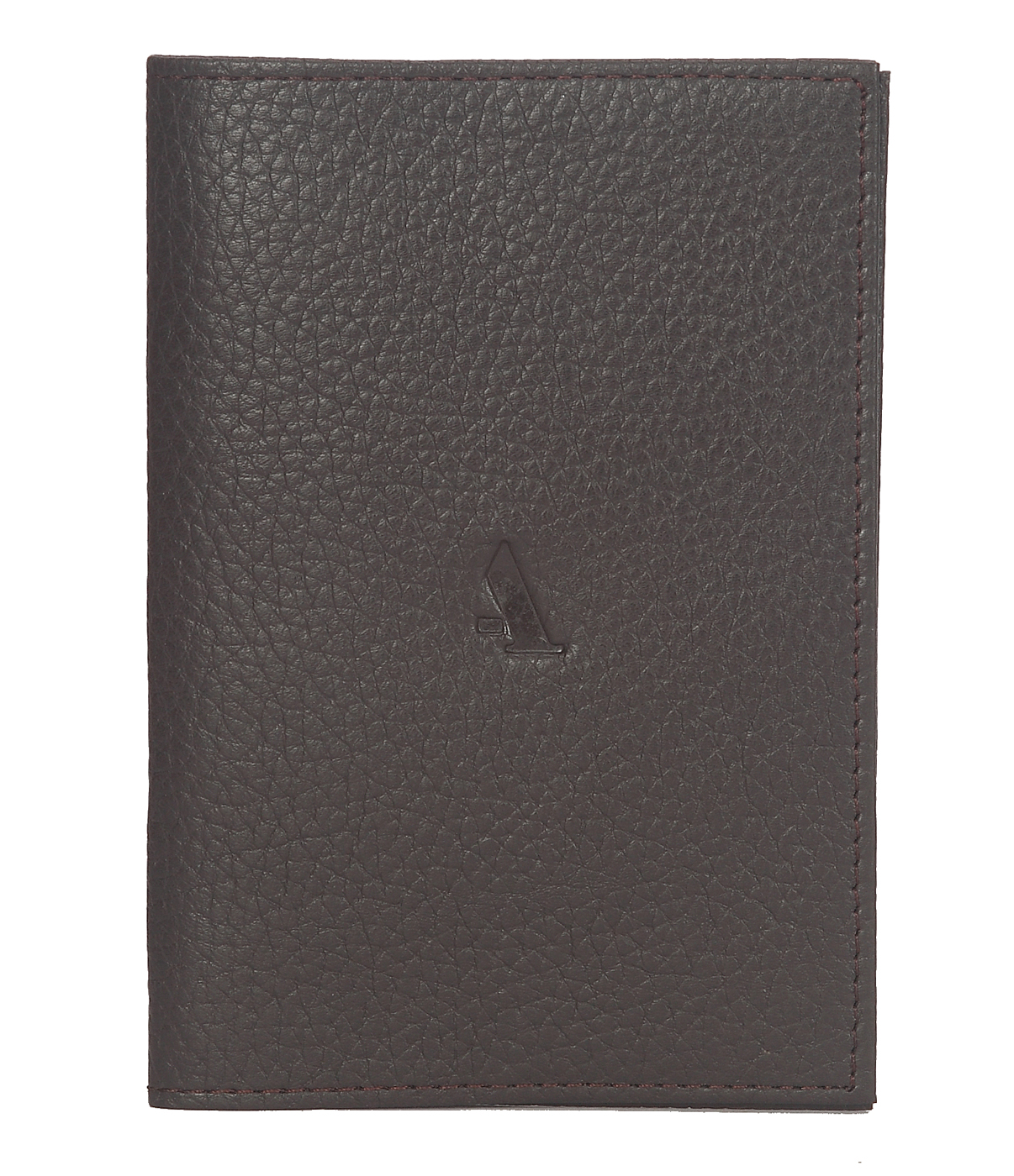 W251--Passport cover in Genuine Leather - Black
