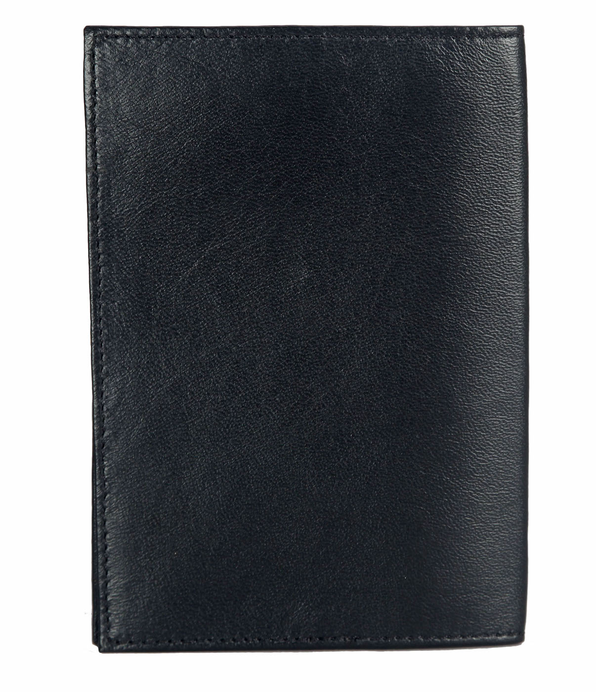Travel Essential--Passport cover in Genuine Leather - Black