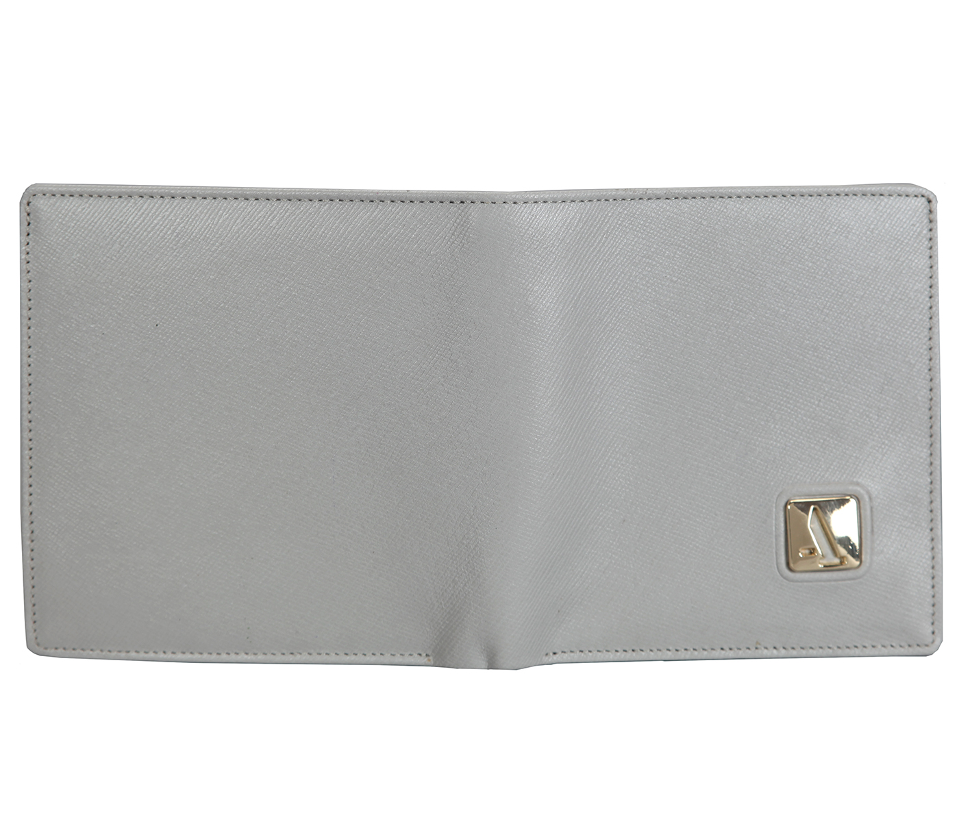 W318-Alabama-Women's bifold wallet in Genuine Leather - Grey/Black