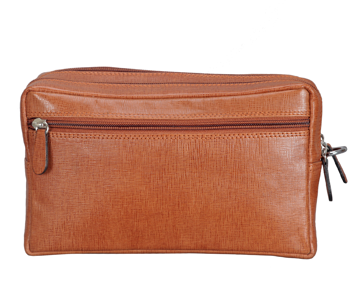 P35--Adamis Pure Leather Pouch for Men ( P35 ) - Tan