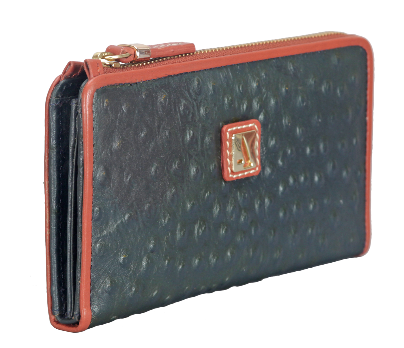 W319-Jutte-Women's Wallet And Clutch In Genuine Leather - Black