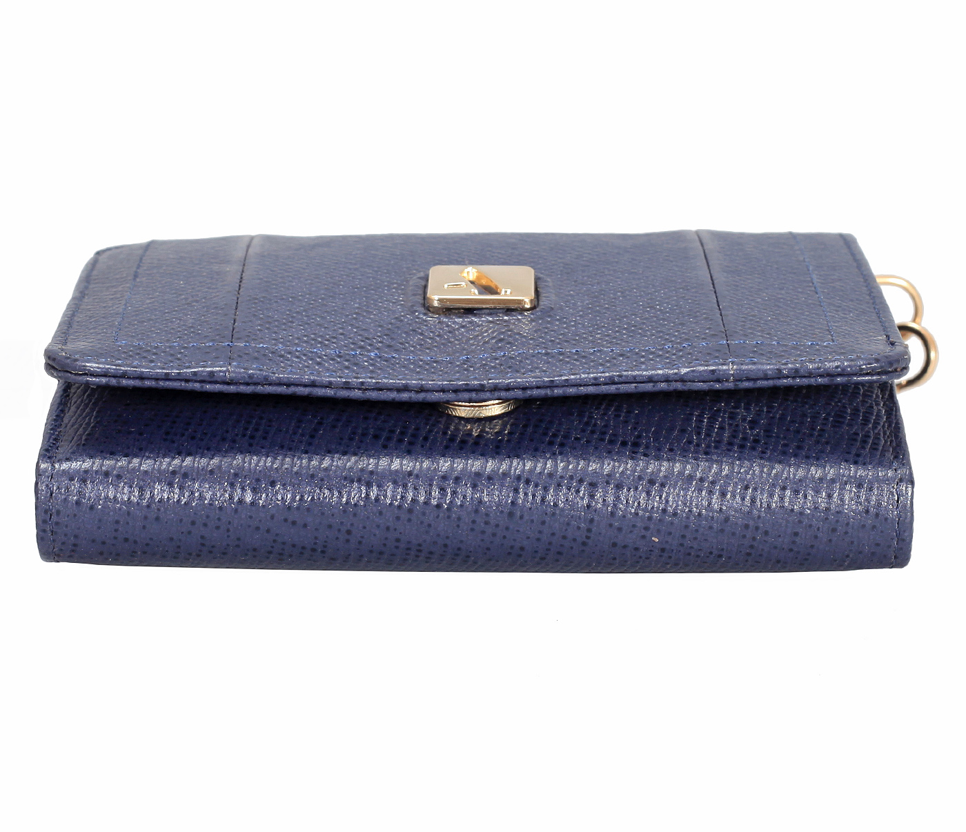 W330-Fiorella-Women's wallet in Genuine Leather - Blue