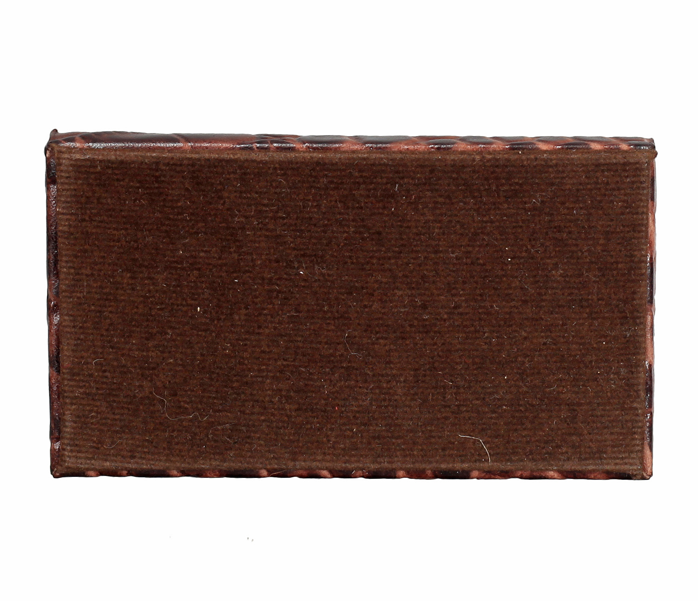 W333-Credit card holder in genuine leather- - Brown