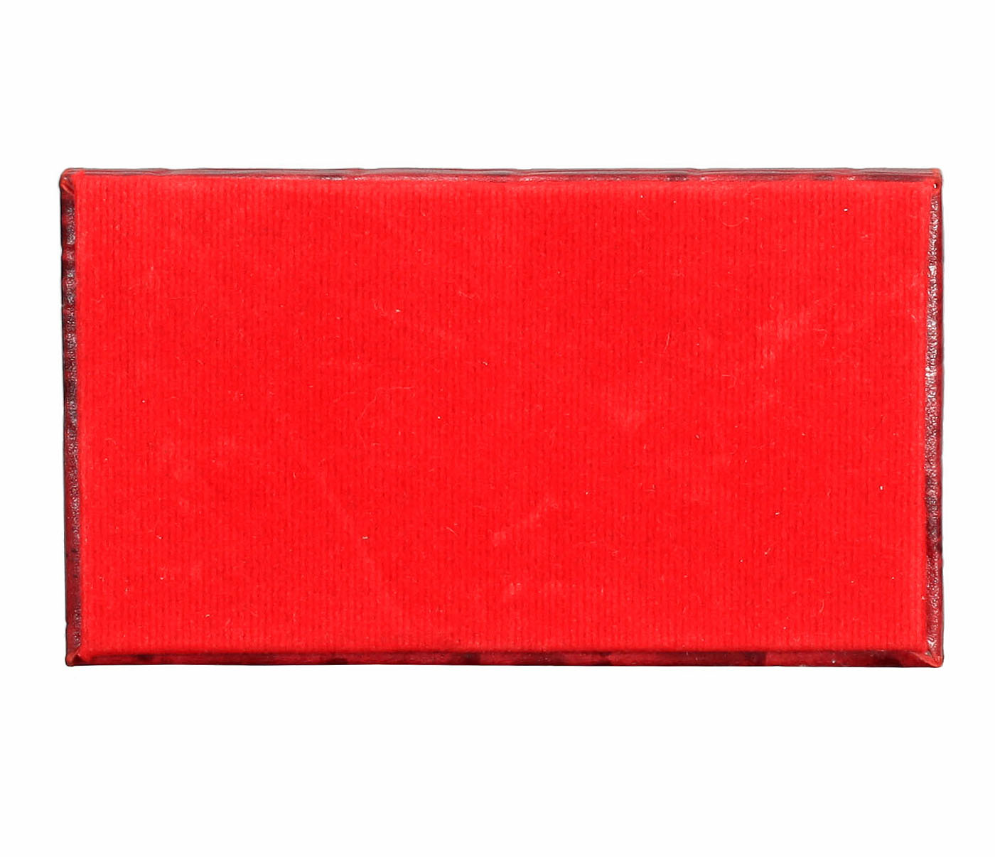 W333-Credit card holder in genuine leather- - Red