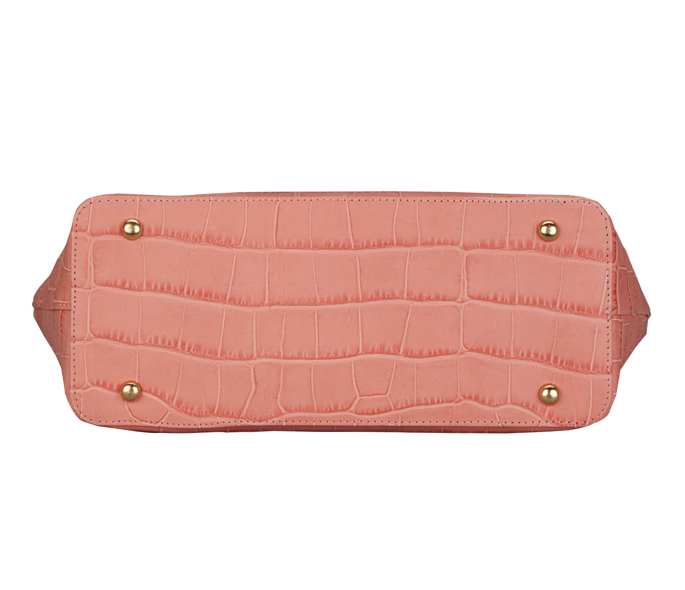 Handbag-Diana-Shoulder work bag in Genuine Leather - Pink.