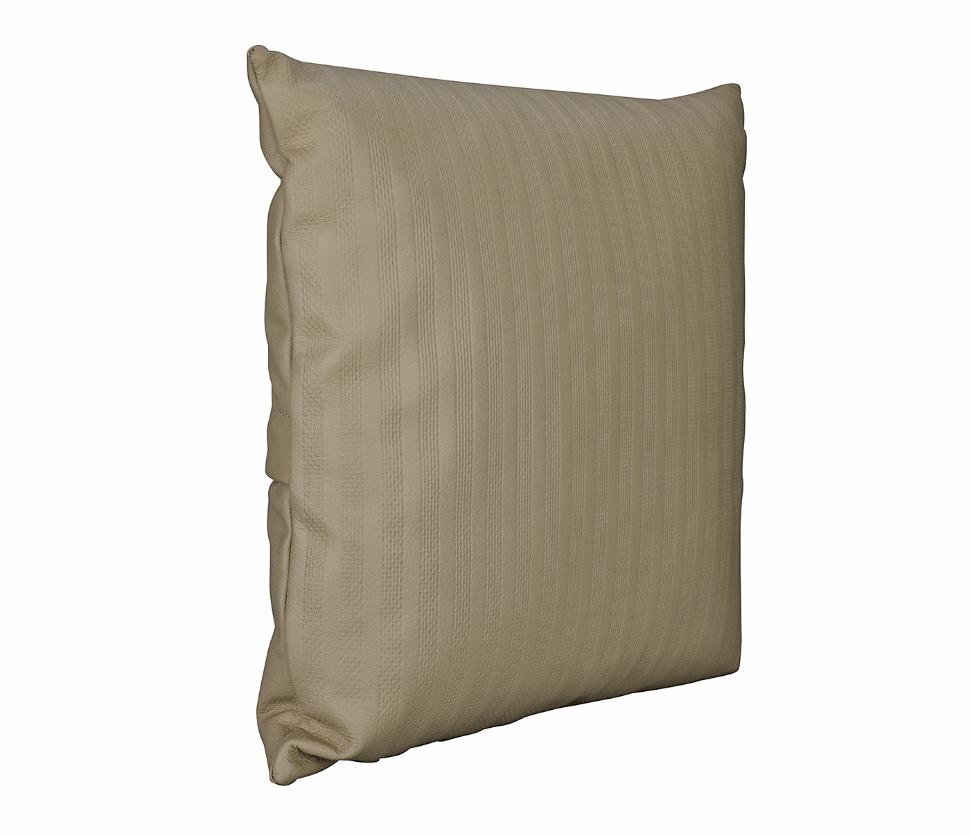 W348-Adamis-Tope Colour Pure Leather Cushion - Tope