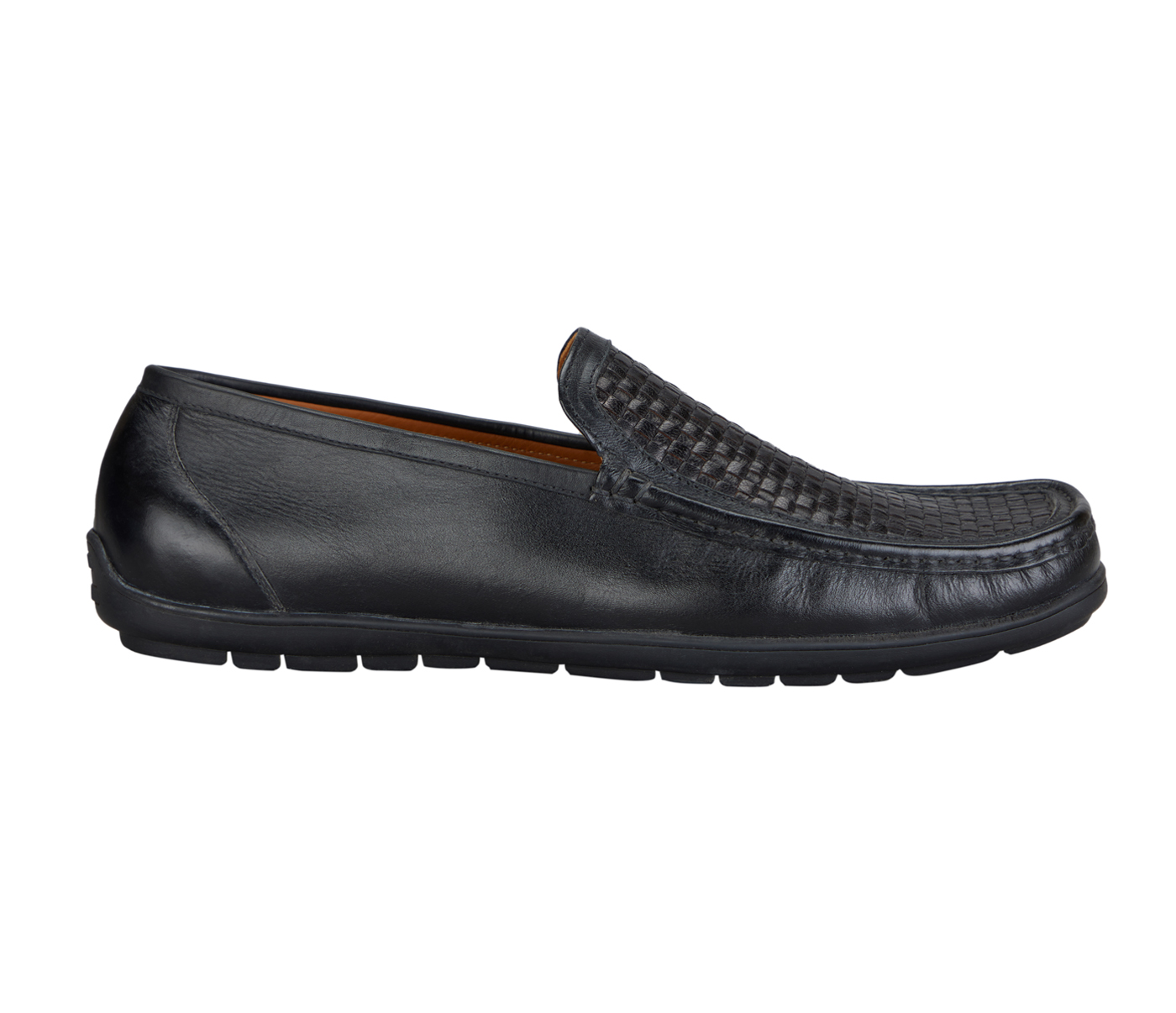 PF33-Adamis Pure Leather Footwear For Men- - Black