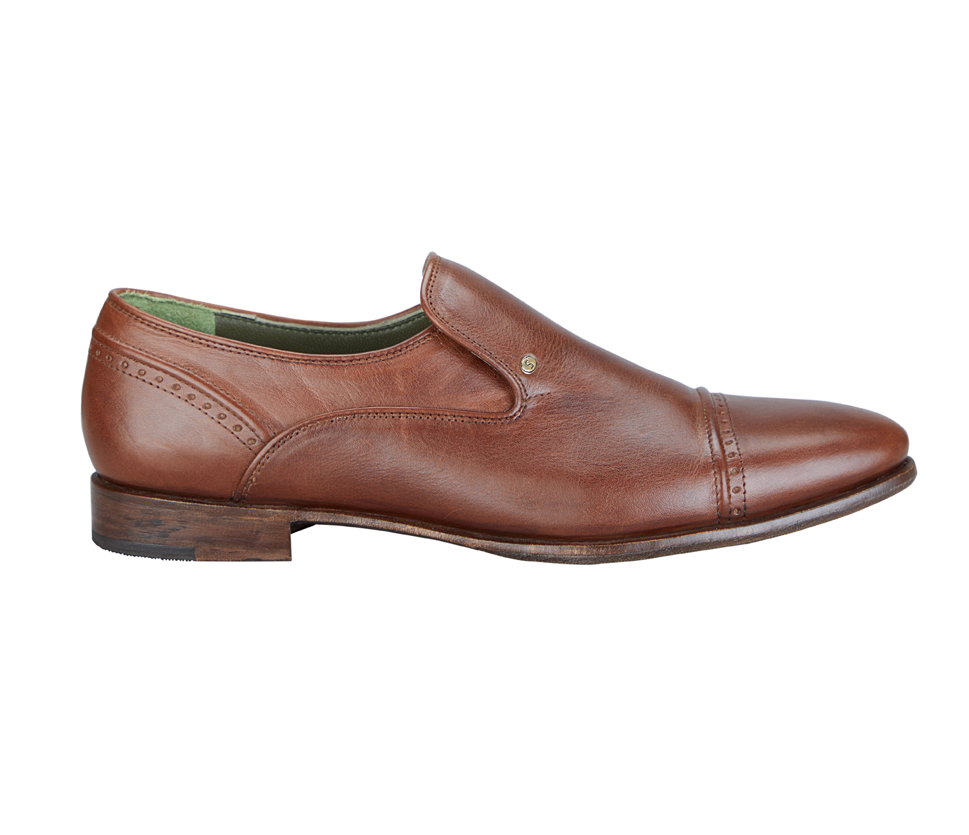 PF35-Adamis Pure Leather Footwear For Men- - Tan