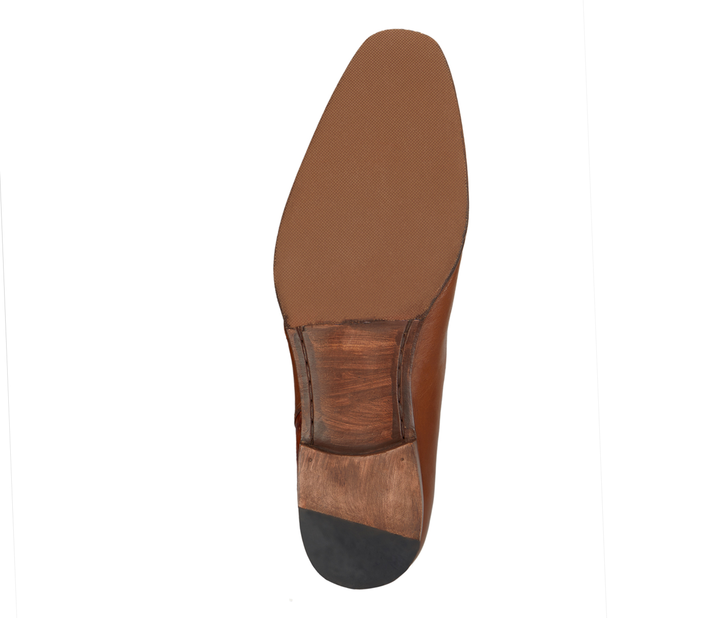 PF37-Adamis Pure Leather Footwear For Men- - Tan