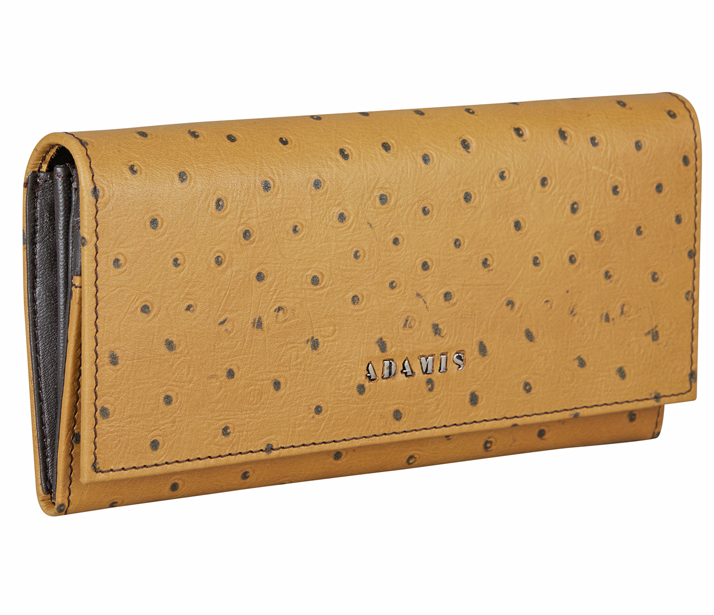 W361-Imala Womens wallet in Genuine Leather- - Beige