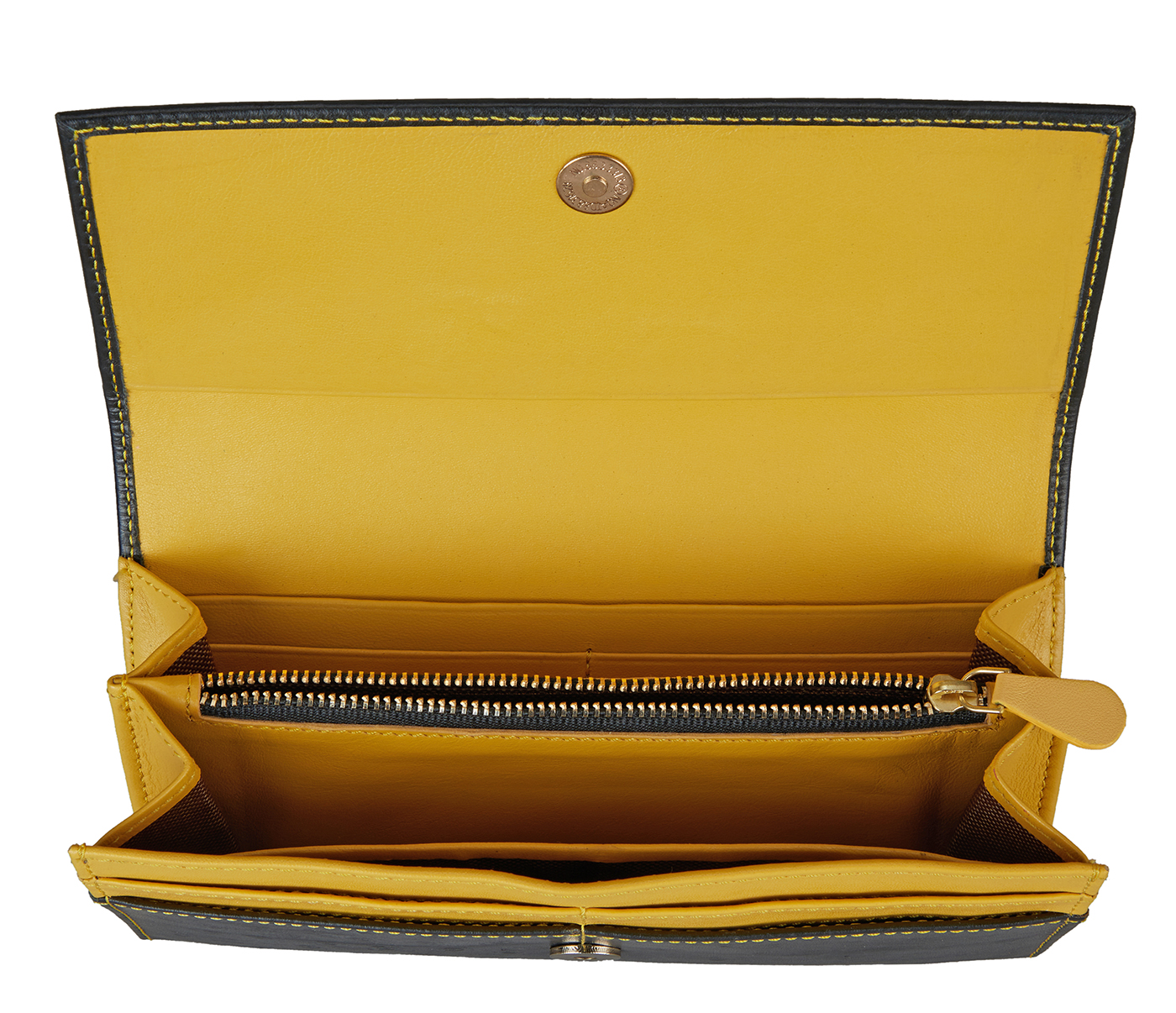 W361-Imala Womens wallet in Genuine Leather- - blk