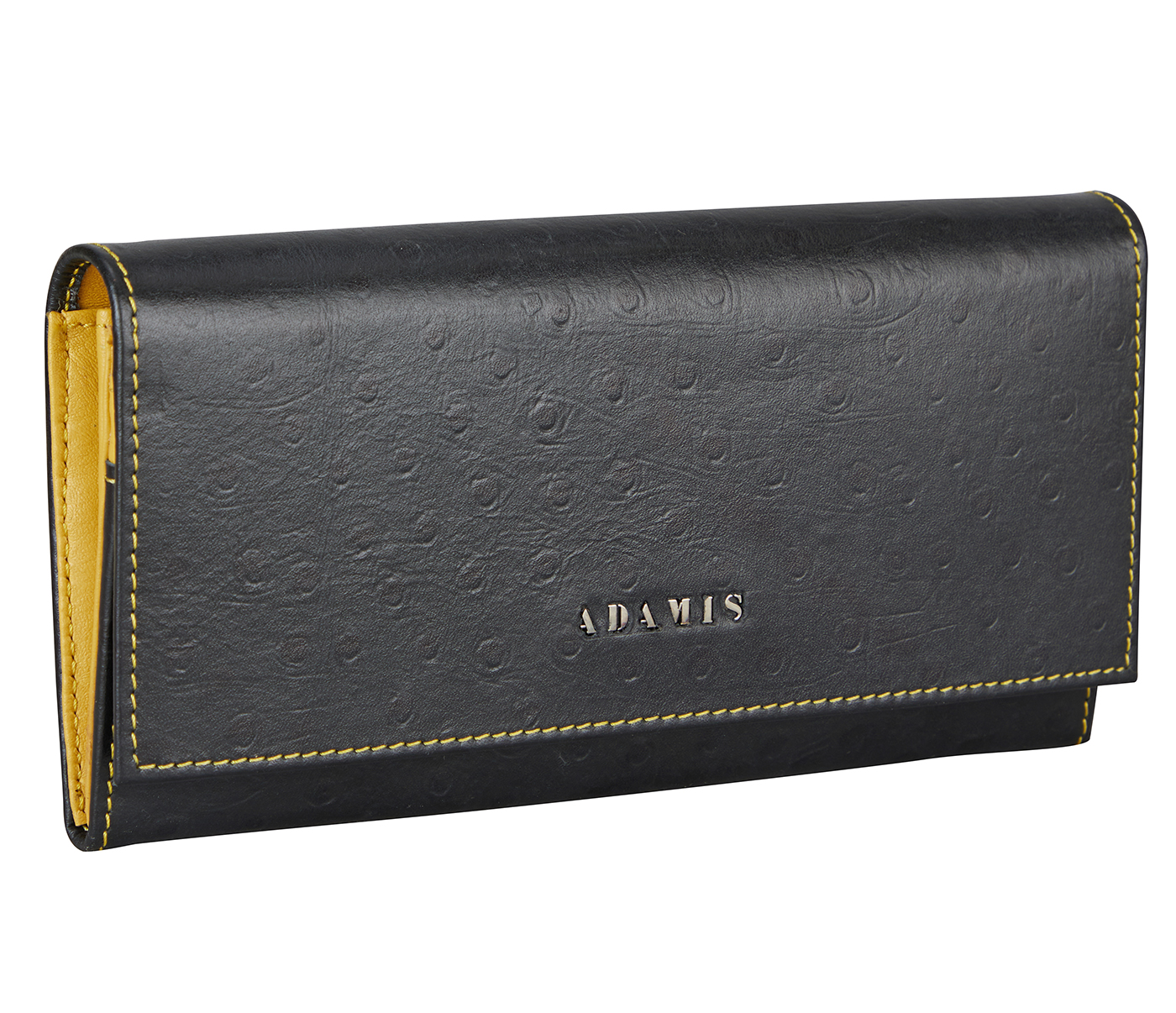 W361-Imala Womens wallet in Genuine Leather- - blk