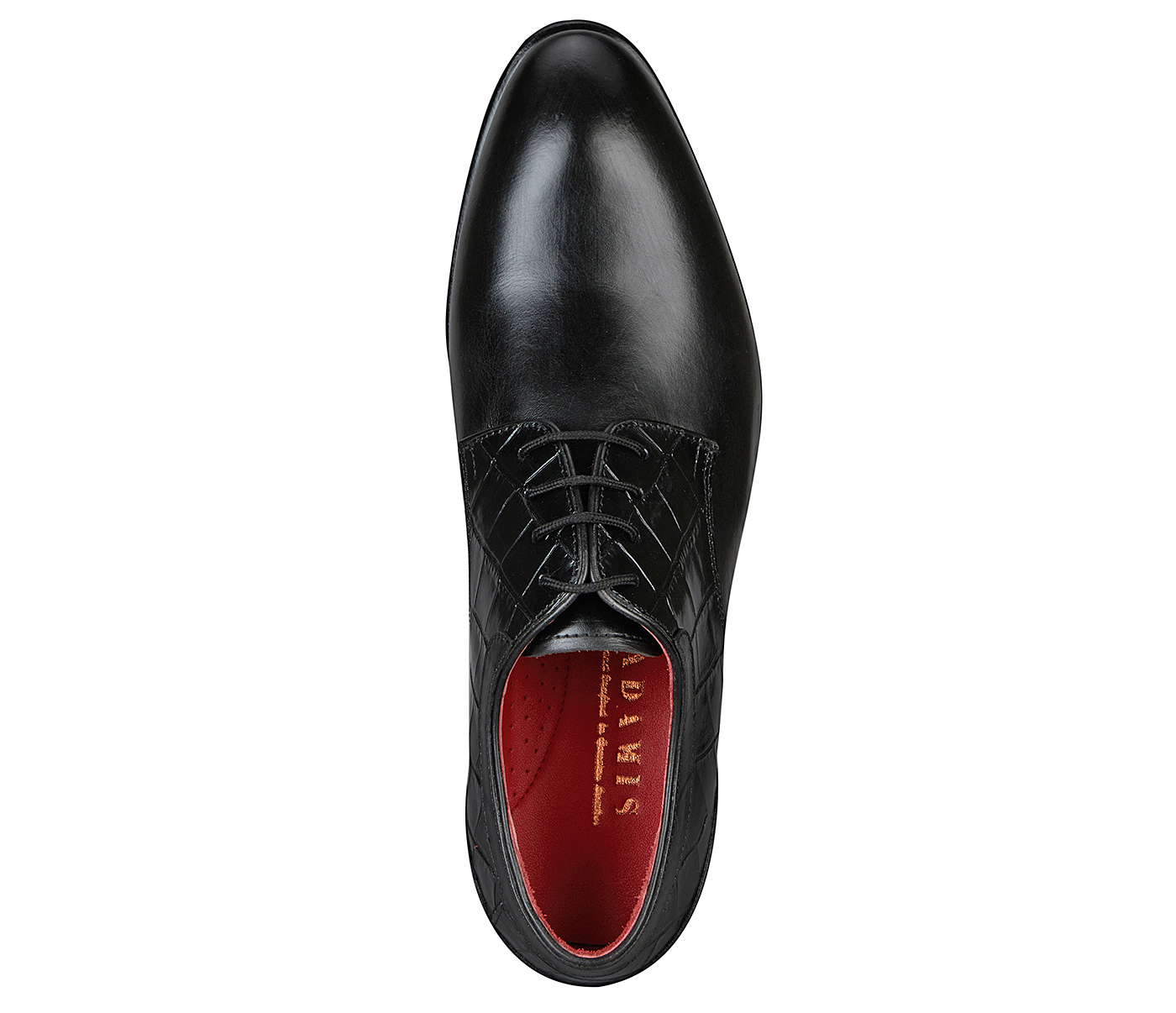 PF50-Adamis Pure Leather Footwear For Men- - Black