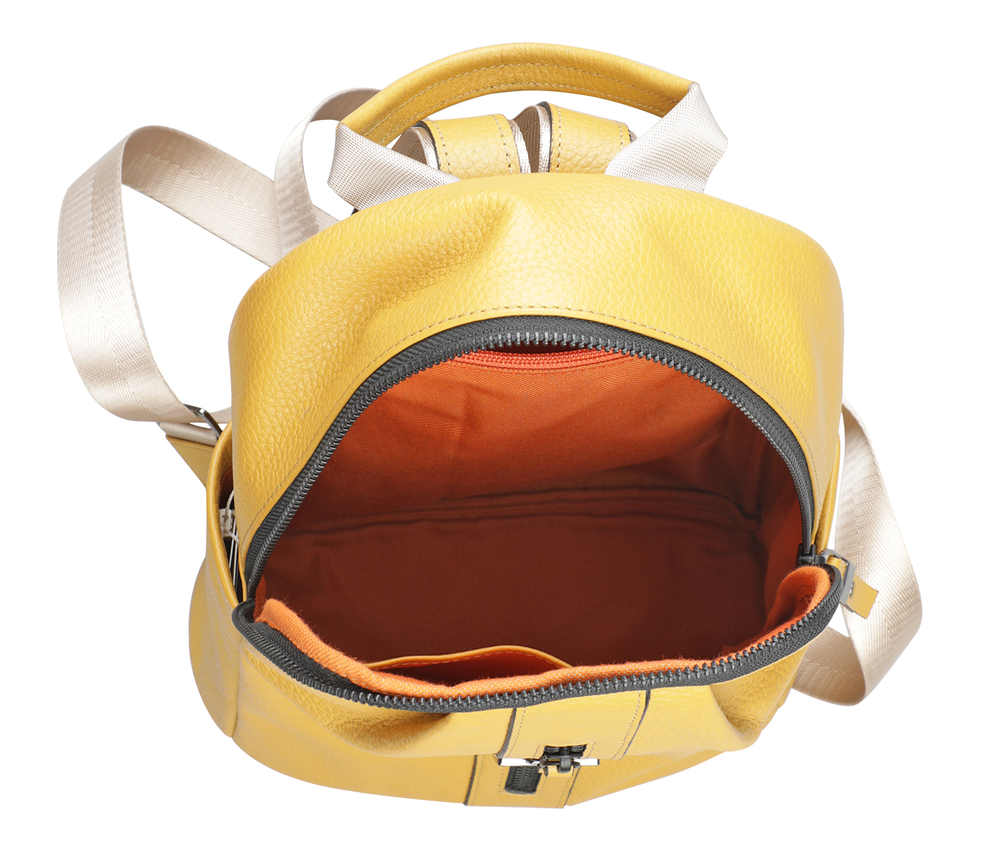 Buy Adamis Yellow Colour Pure Leather leather bag, leather bags