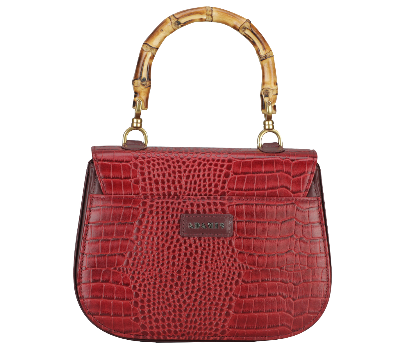 B932-Paulina Evening Bag In Genuine- - Red