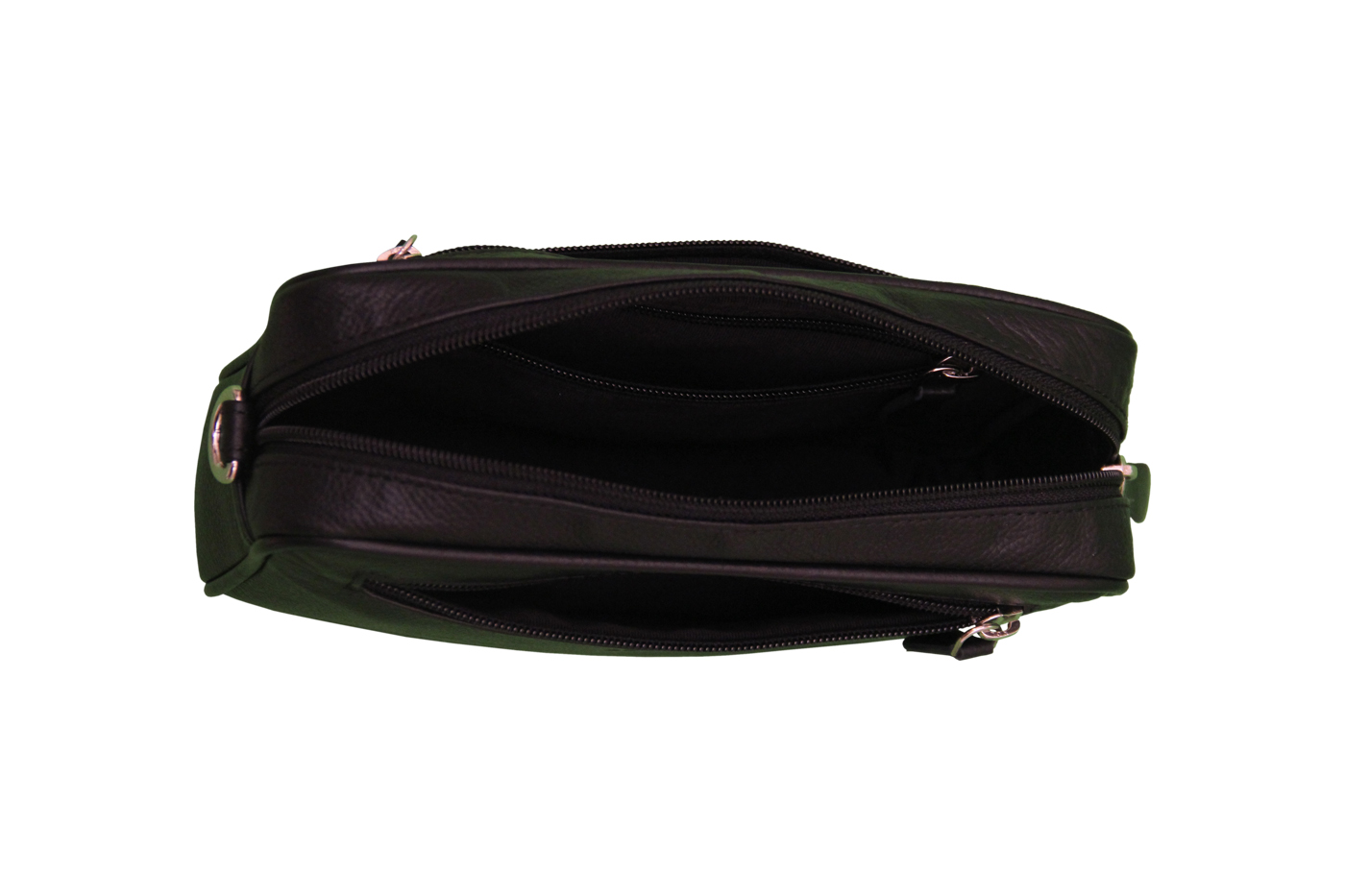 Bag-Dierk-Men's bag cum travel pouch in Genuine Leather - Brown