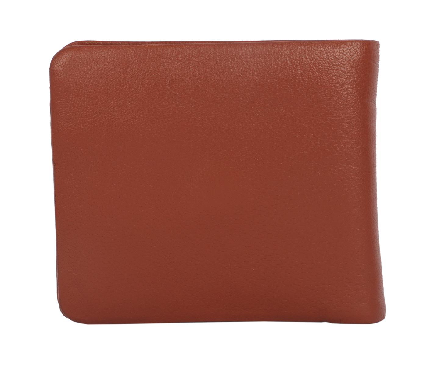 Wallet-Almeda-Men's bifold wallet with coin pocket in Genuine Leather - Tan