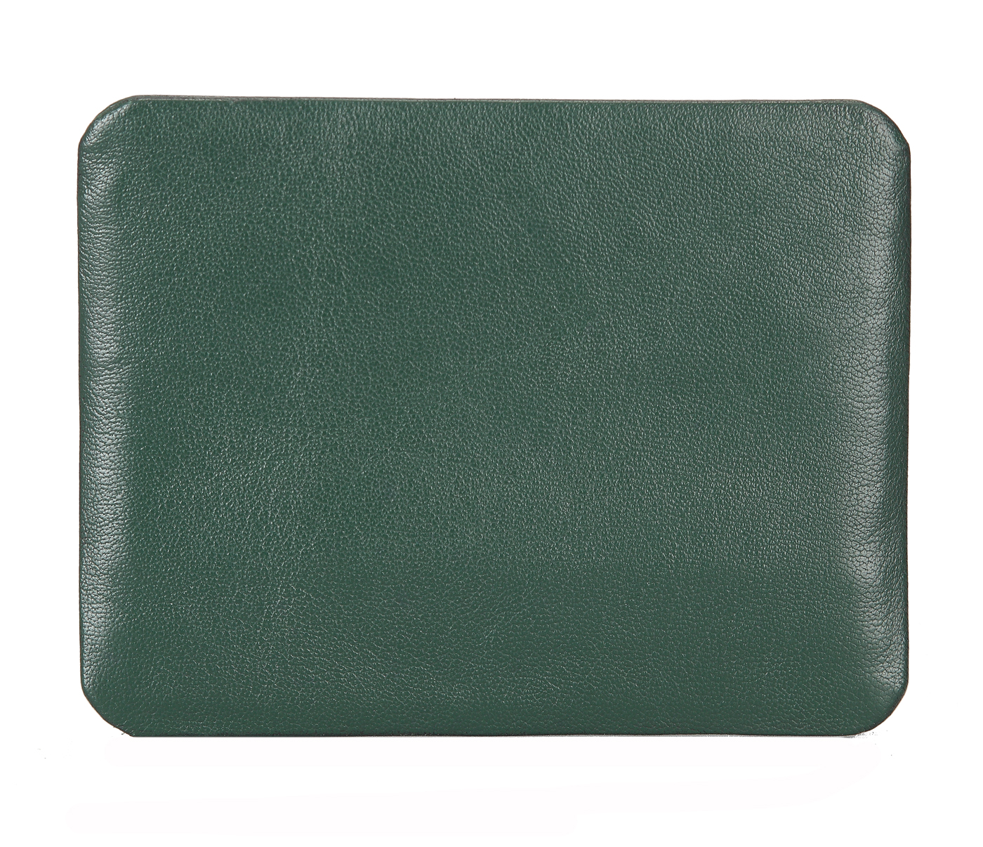 VW7--Ultra Slim Credit Card Case in Genuine Leather - Green