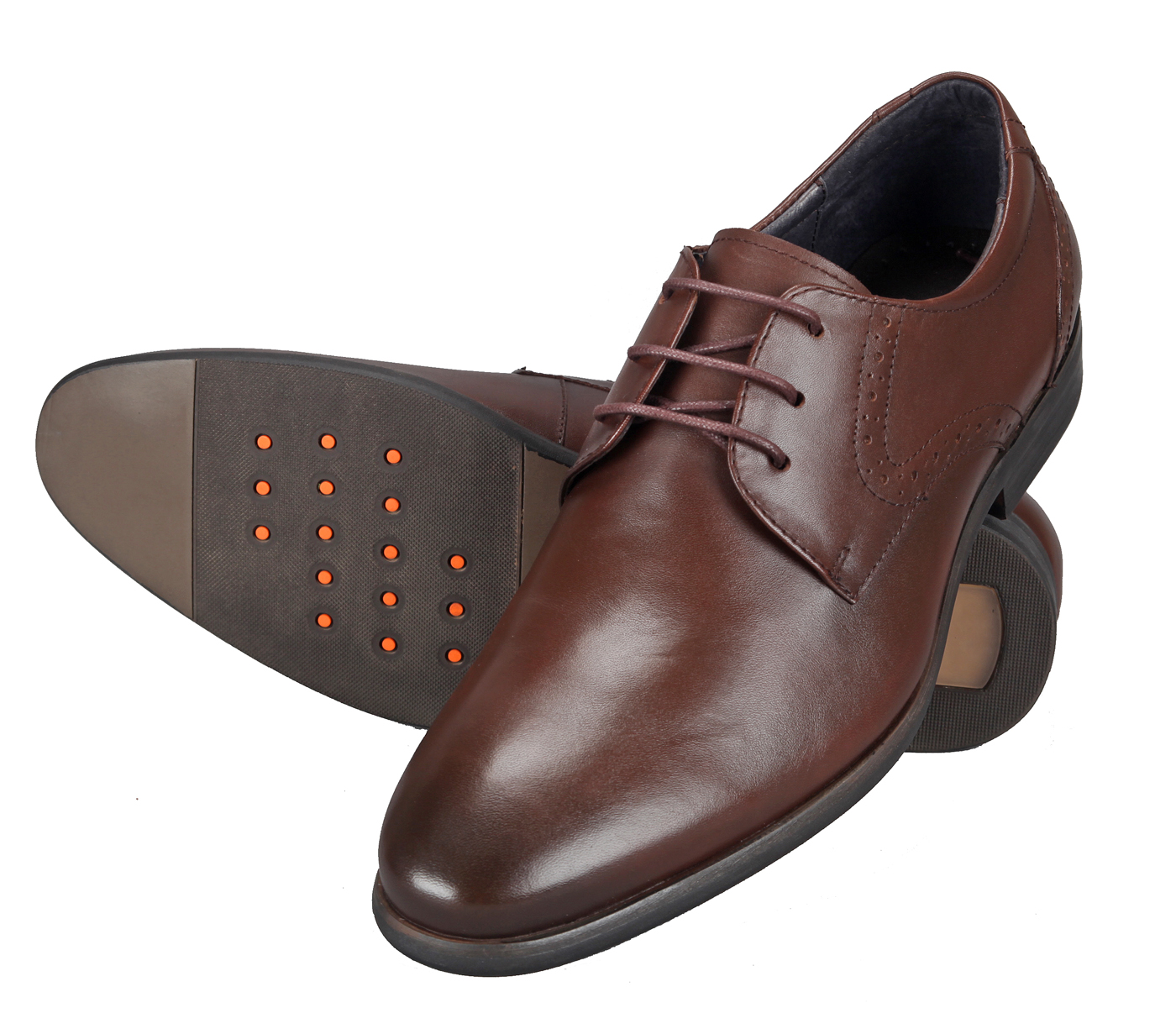 Footwear-- - Brown.