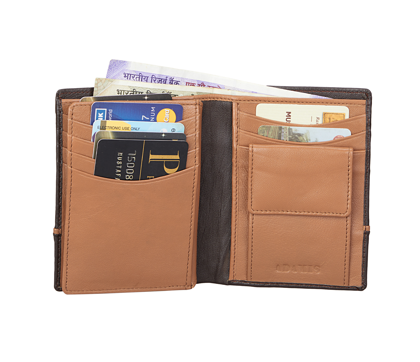 Men's wallet, vertical outlets wallet, men's leather wallet, leather wallet, men's leather wallet, genuine leather